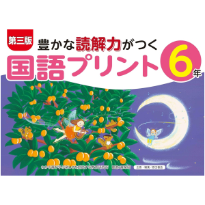 【第三版】豊かな読解力がつく国語プリント　6年